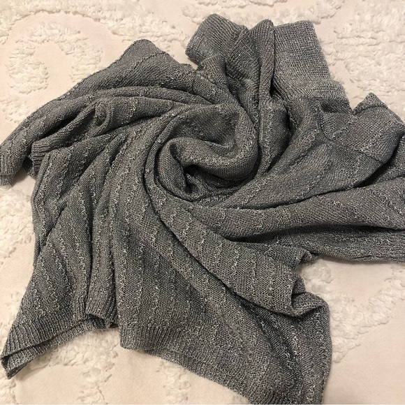 y2k slinky silver lurex top - Picture 12 of 15